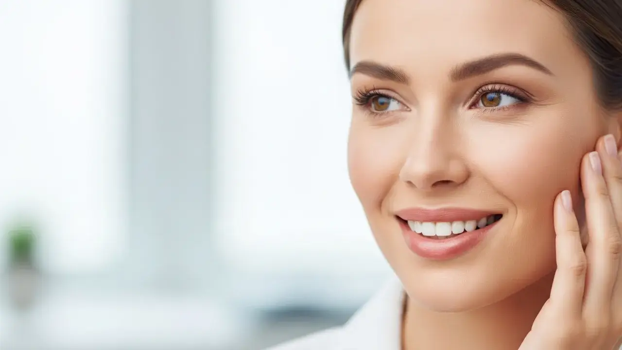 Viso radioso con pelle liscia, un sorriso smagliante. La bellezza non si ferma, nemmeno in allattamento, ma il botox in allattamento è sconsigliato.