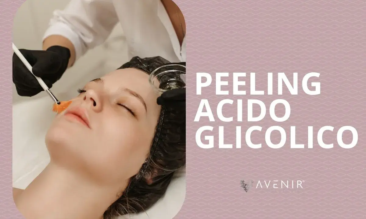 Un peeling con acido glicolico per rinnovare la pelle. Un trattamento che serve a esfoliare e illuminare il viso.