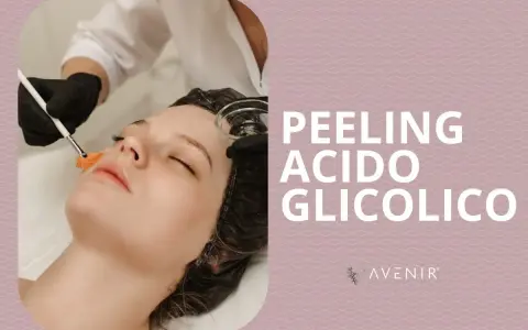 Un peeling con acido glicolico per rinnovare la pelle. Un trattamento che serve a esfoliare e illuminare il viso.